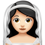 Woman with Veil: Light Skin Tone, the design in this release