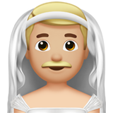 Man with Veil: Medium-Light Skin Tone, the design in this release