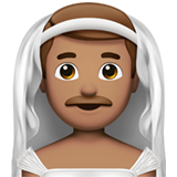 Man with Veil: Medium Skin Tone, the design in this release