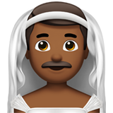 Man with Veil: Medium-Dark Skin Tone, the design in this release