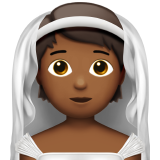 Person with Veil: Medium-Dark Skin Tone, the design in this release