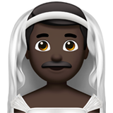 Man with Veil: Dark Skin Tone, the design in this release