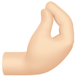 Pinched Fingers: Light Skin Tone, the design in this release