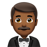 Man in Tuxedo: Medium-Dark Skin Tone, the design in this release