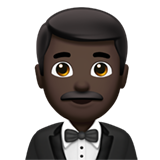 Man in Tuxedo: Dark Skin Tone, the design in this release