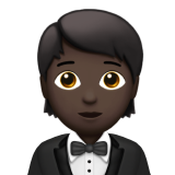 Person in Tuxedo: Dark Skin Tone, the design in this release