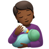 Person Feeding Baby: Medium-Dark Skin Tone, the design in this release