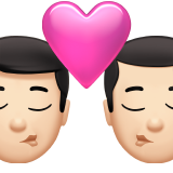 Kiss: Man, Man, Light Skin Tone, the design in this release