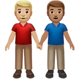Men Holding Hands: Medium-Light Skin Tone, Medium Skin Tone, the design in this release