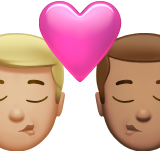 Kiss: Man, Man, Medium-Light Skin Tone, Medium Skin Tone, the design in this release