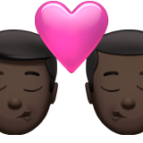 Kiss: Man, Man, Dark Skin Tone, the design in this release