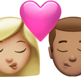 Kiss: Woman, Man, Medium-Light Skin Tone, Medium Skin Tone, the design in this release