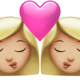 Kiss: Woman, Woman, Medium-Light Skin Tone, the design in this release