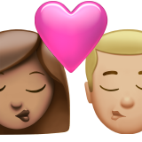 Kiss: Woman, Man, Medium Skin Tone, Medium-Light Skin Tone, the design in this release