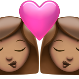 Kiss: Woman, Woman, Medium Skin Tone, the design in this release