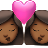 Kiss: Woman, Woman, Medium-Dark Skin Tone, the design in this release