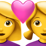 Couple with Heart: Woman, Woman, the design in this release