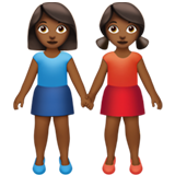 Women Holding Hands: Medium-Dark Skin Tone, the design in this release