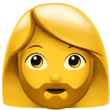 Woman: Beard, the design in this release