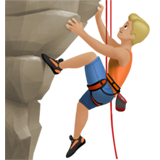 Man Climbing: Medium-Light Skin Tone, the previous design