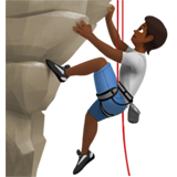 Person Climbing: Medium-Dark Skin Tone, the previous design