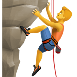 Man Climbing, the previous design