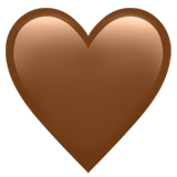 Brown Heart, the previous design