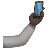 Selfie: Dark Skin Tone, the previous design