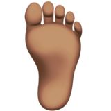 Foot: Medium Skin Tone, the previous design