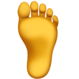 Foot, the previous design