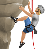 Person Climbing: Medium-Light Skin Tone, the design in this release