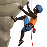 Man Climbing: Dark Skin Tone, the design in this release