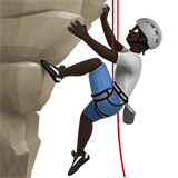Person Climbing: Dark Skin Tone, the design in this release