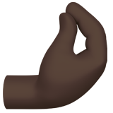Pinched Fingers: Dark Skin Tone, the design in this release