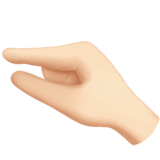 Pinching Hand: Light Skin Tone, the design in this release