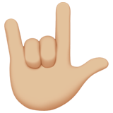 Love-You Gesture: Medium-Light Skin Tone, the design in this release