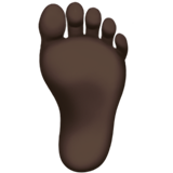 Foot: Dark Skin Tone, the design in this release