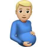 Pregnant Man: Medium-Light Skin Tone, the design in this release