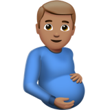 Pregnant Man: Medium Skin Tone, the design in this release
