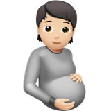 Pregnant Person: Light Skin Tone, the design in this release
