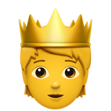 Person with Crown, the design in this release