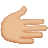 Rightwards Hand: Medium-Light Skin Tone, the design in this release