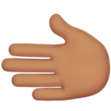 Leftwards Hand: Medium Skin Tone, the design in this release