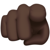 Index Pointing at the Viewer: Dark Skin Tone, the design in this release