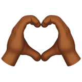 Heart Hands: Medium-Dark Skin Tone, the design in this release
