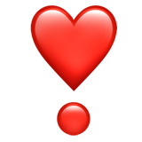 Heart Exclamation, the design in this release