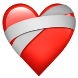 Mending Heart as drawn by Apple in iOS 15.4