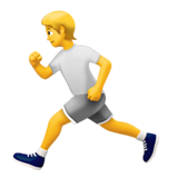 Person Running, the previous design