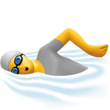 Person Swimming, the previous design