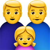 Family: Man, Man, Girl, the previous design